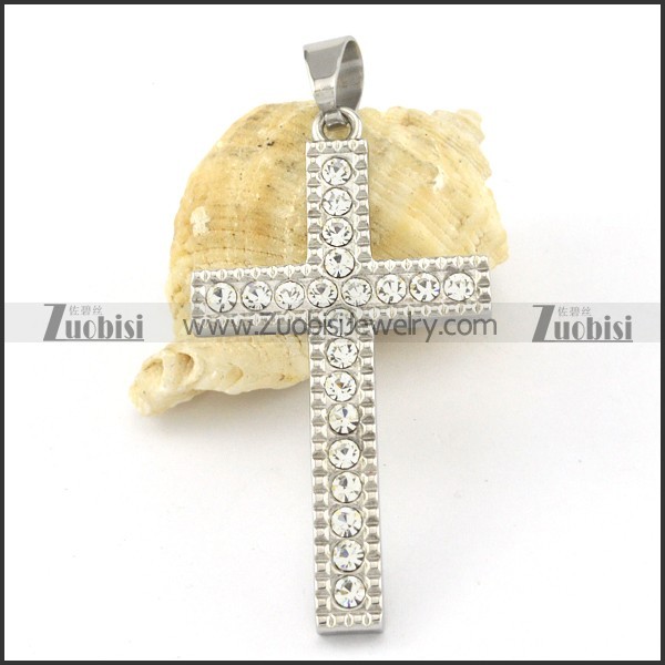 nice oxidation-resisting steel Cross Pendants - p000499