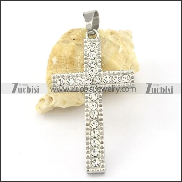 nice oxidation-resisting steel Cross Pendants - p000499
