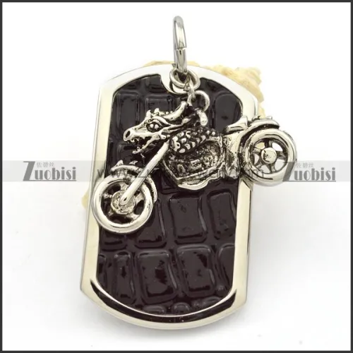 Stainless Steel Motorcycles Pendants -p000464