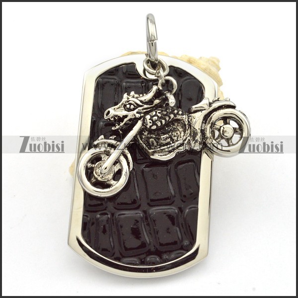 Stainless Steel Motorcycles Pendants -p000464