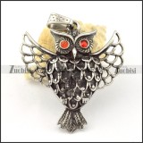 Stainless Steel Owl Pendant -p000645