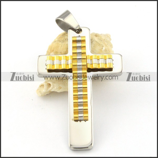 the best Steel Cross Pendants - p000580