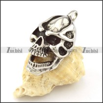 Stainless Steel Skull Pendant -p000782