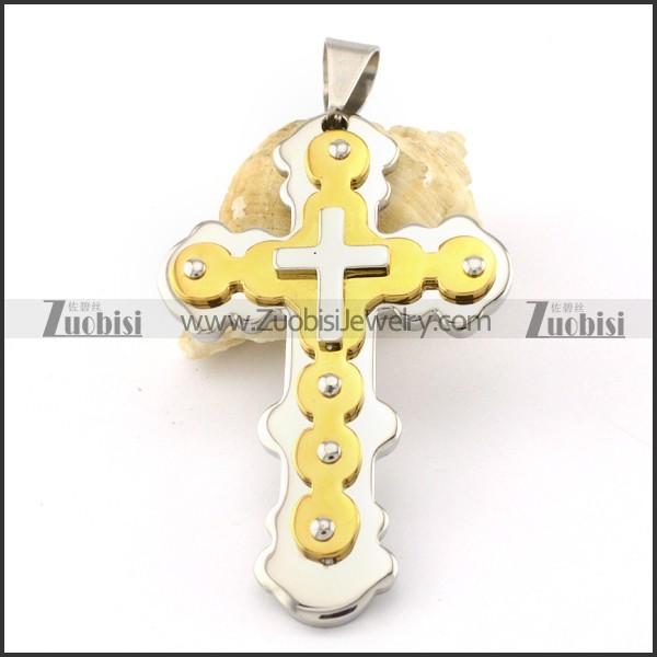 the best Stainless Steel Cross Pendants - p000558