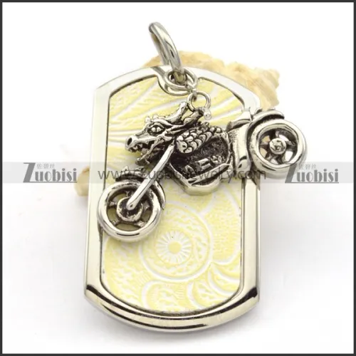 Stainless Steel Motorcycles Pendants -p000465