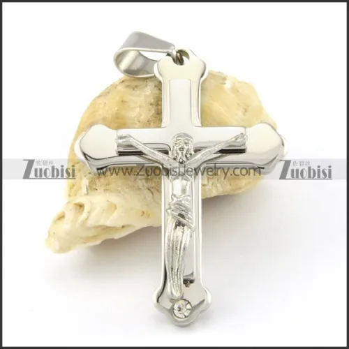 high quality oxidation-resisting steel Cross Pendants - p000542