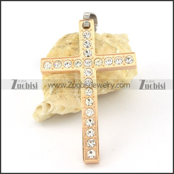 beautiful 316L Steel Cross Pendants - p000498