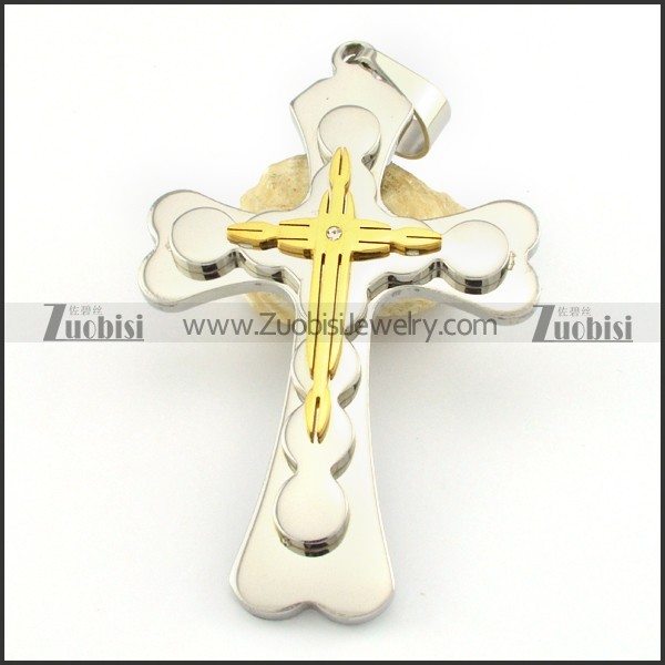 Stainless Steel Cross Pendant -p000682