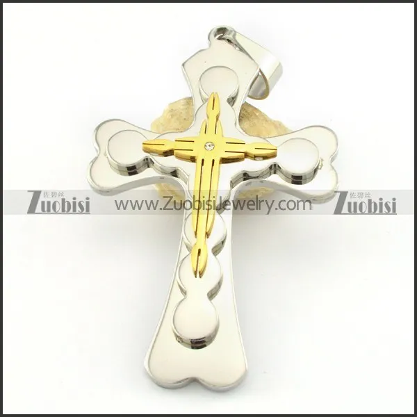 Stainless Steel Cross Pendant -p000682