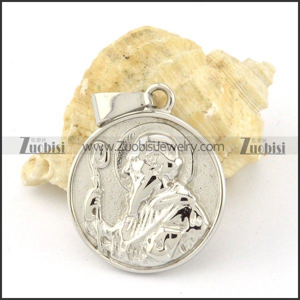 pretty noncorrosive steel Casting Pendants - p000511