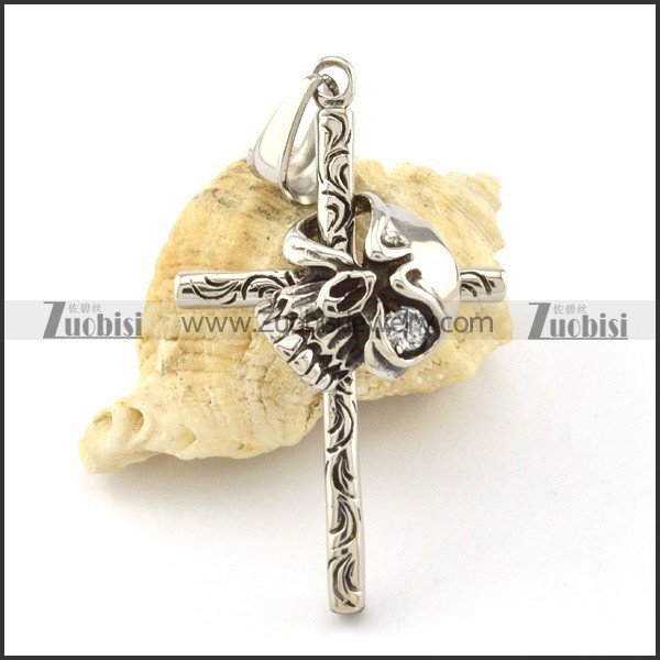 Stainless Steel Cross Pendant -p000769