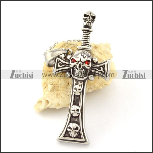 Stainless Steel Cross Pendant -p000765