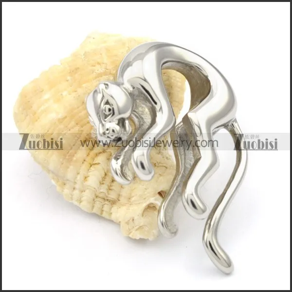 Stainless Steel Puma Pendant -p000311