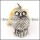 Stainless Steel Owl Pendant -p000631
