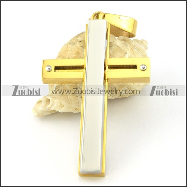 the best oxidation-resisting steel Cross Pendants - p000529