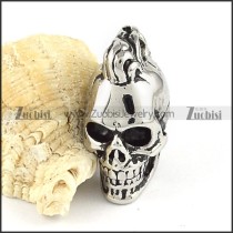 Stainless Steel Solid Big Skull Pendants -p000333
