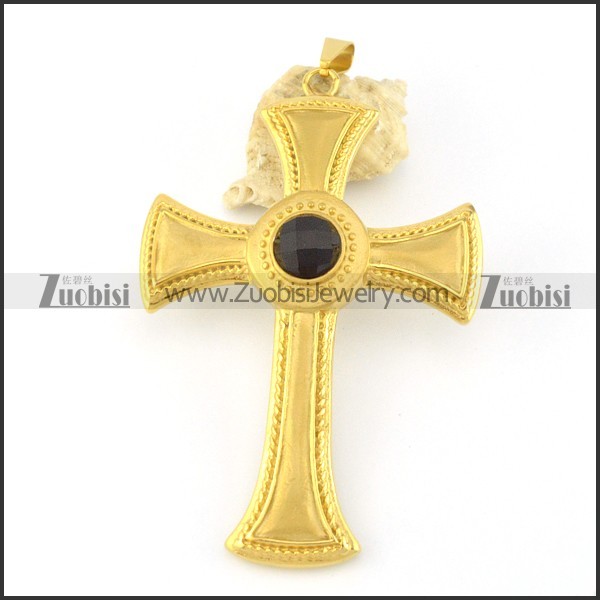 Stainless Steel Cross Pendant -p000606