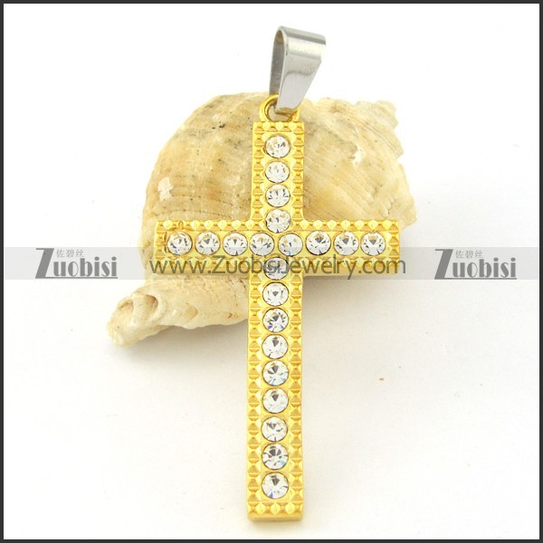 high quality Steel Cross Pendants - p000501