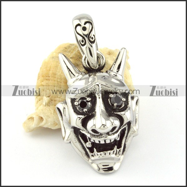 Stainless Steel devil Pendant -p000663