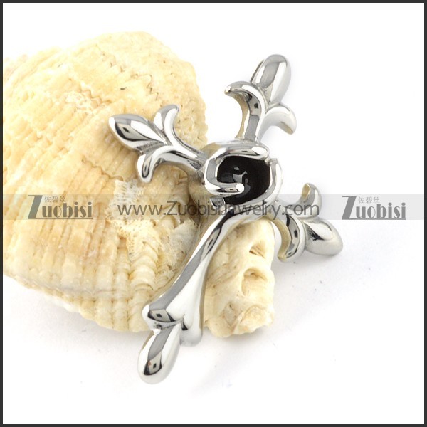 Stainless Steel Casting Cross Pendants -p000339