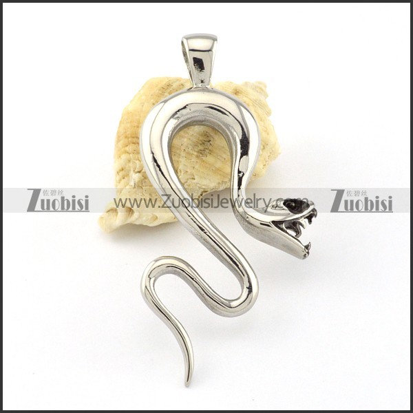 Stainless Steel Viper Pendant -p000860