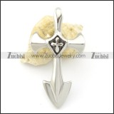 stainless steel cross pendants p001424
