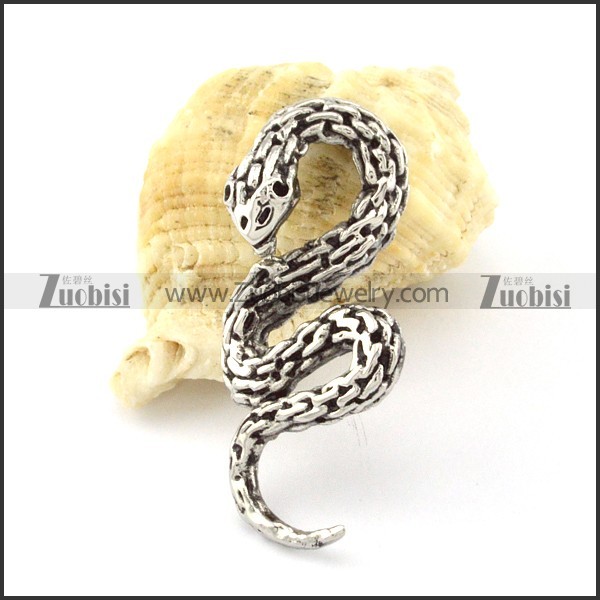 Stainless Steel cobra Pendant -p000857