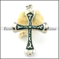 pretty oxidation-resisting steel Cross Pendant for Wholesale Only -p001069