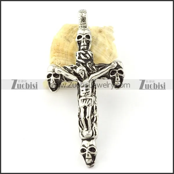 316L Steel nice-looking Cross Pendants -p000929