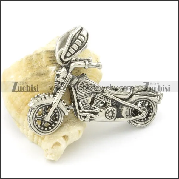 stainless steel motorcycle bike pendant p001470