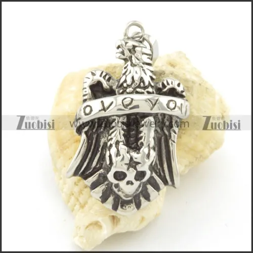 stainless steel casting pendants p001438