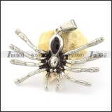 Stainless Steel Spider Pendant -p000882