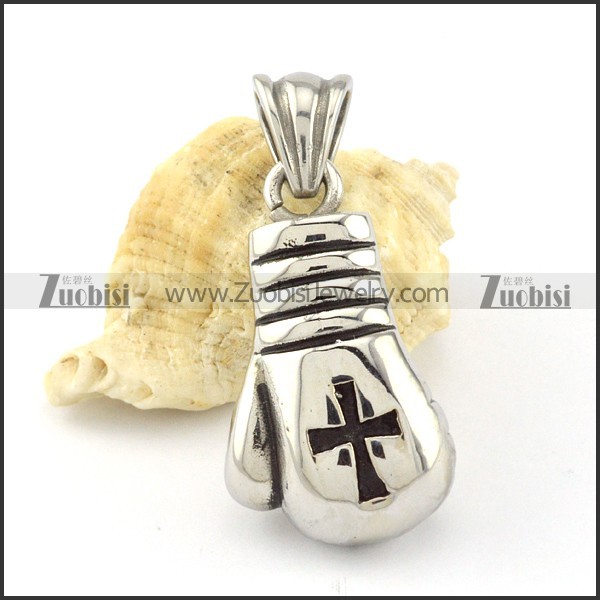 Stainless Steel boxing glove Pendant -p000884