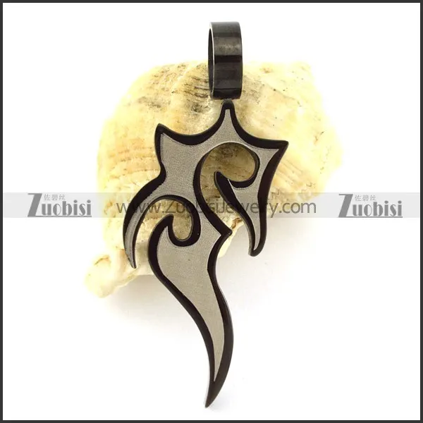 Good Welcome 316L Steel Cutting Pendant -p001084
