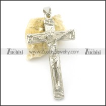 silver stainless steel cross pendants for women p001507