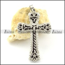 great special stainless steel casting cross pendant -p000961