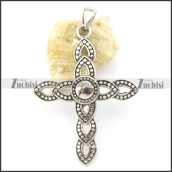 stainless steel cross pendants p001423