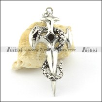 stainless steel casting pendant p001388