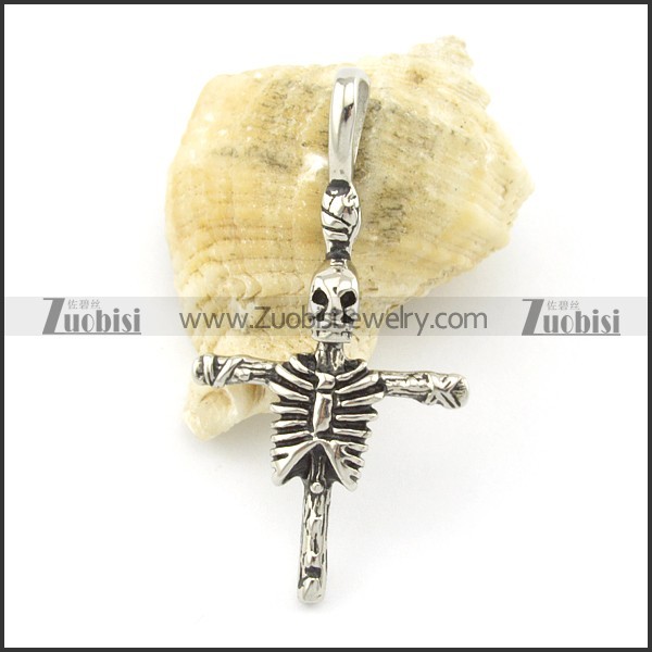 stainless steel cross pendants p001417