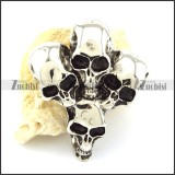 Four Skull Heads Pendant -p001117