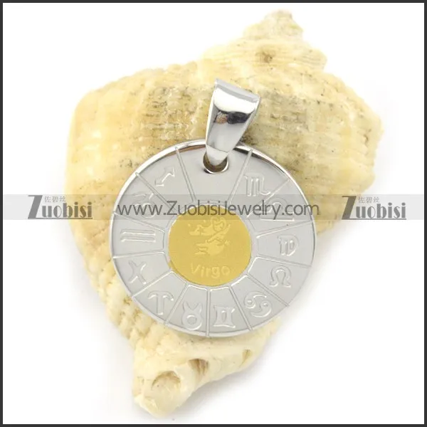 gold constellation pendant p001299