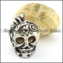 sugar skull pendant -p001189