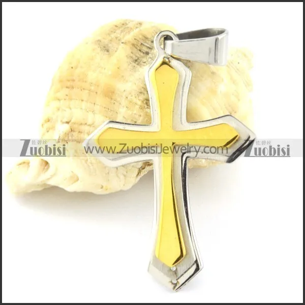 316L economic Cross Pendants -p000914