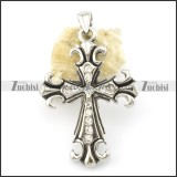 stainless steel cross pendants p001409
