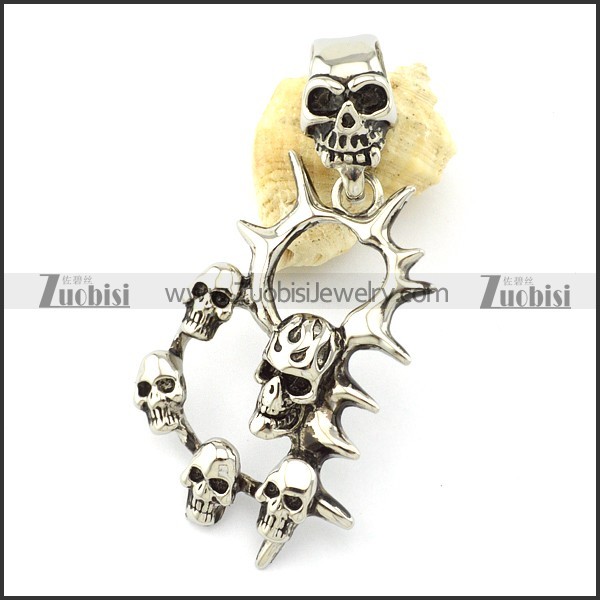 top quality Steel Pendant with Affordable Wholesale Price -p001030
