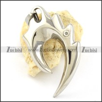 Nice-looking Stainless Steel Casting Pendant -p001082