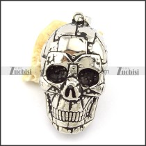 sugar skull pendant -p001190