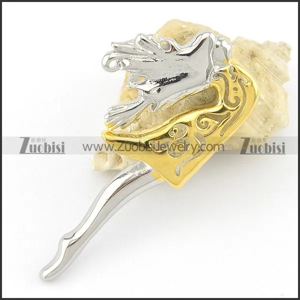 gold plating stainless steel goddess pendant p001593