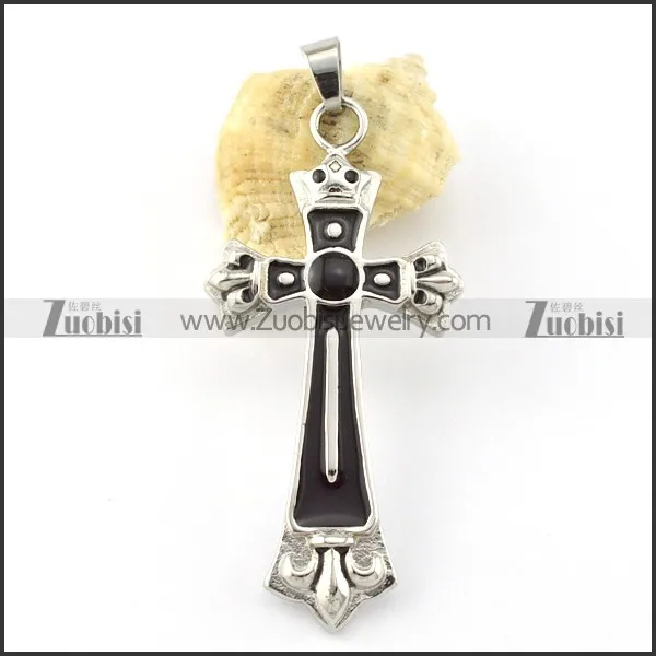 nonrust steel attractive Cross Pendants -p000927