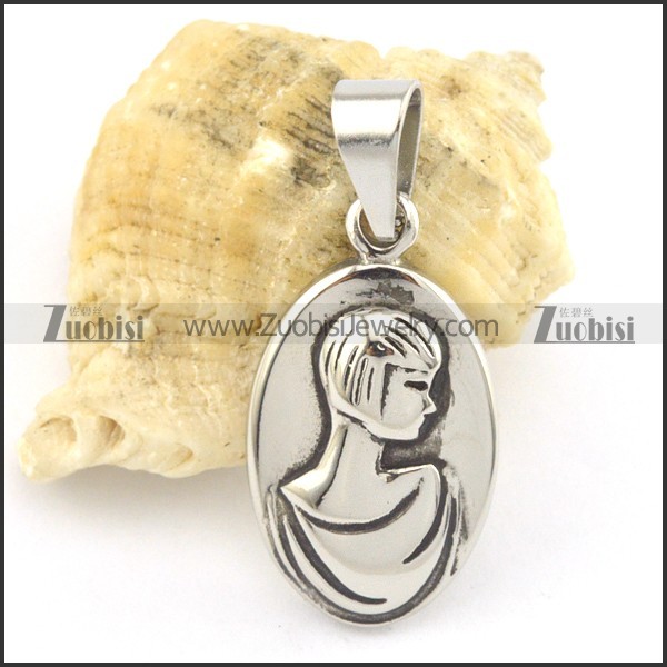 shiny girl pendant for ladies p001535